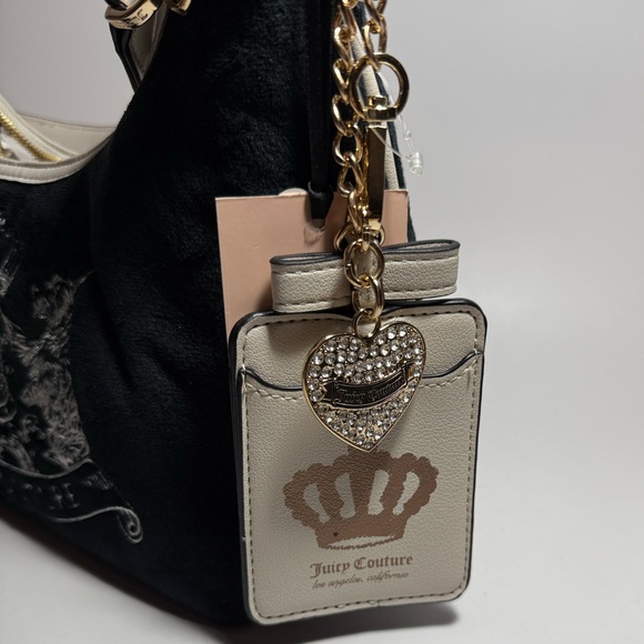 Juicy Couture Classic Scottie Dogs Hobo Bag
Black - Picture 3 of 5